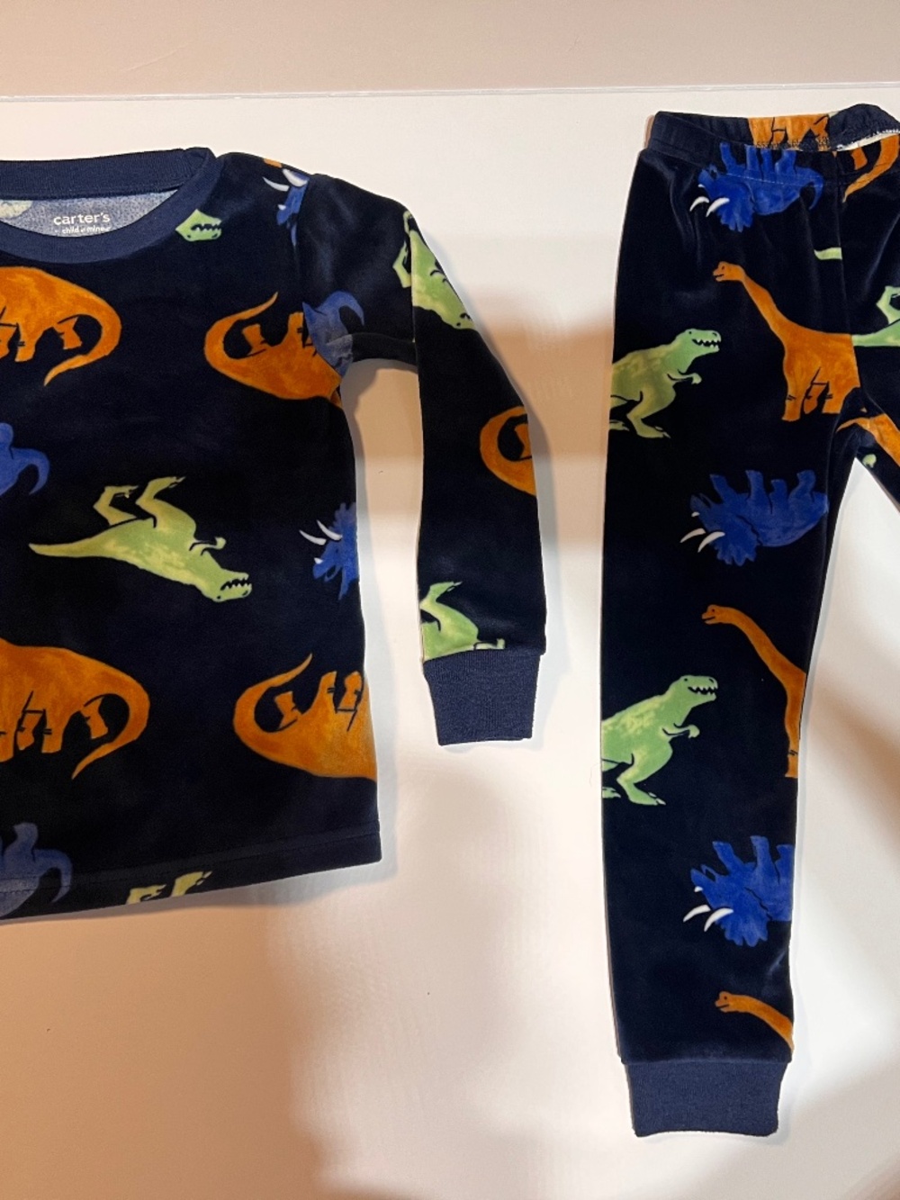2 Piece velor 3T sleep set or playing outside set